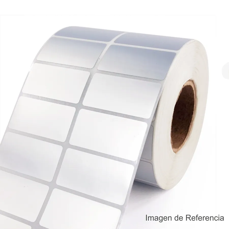 ROLLO DE ETIQUETAS SAT C1 R5000 P4 TT3 51 MM X 25MM BLANCO 2 COLUMNAS, vista 3